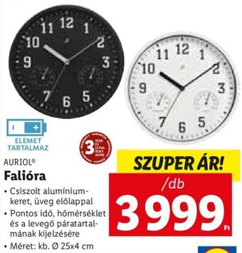 Lidl Auriol Falióra 1 db ajánlat