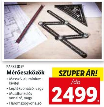 Lidl Parkside Mérőeszközök 1 db ajánlat