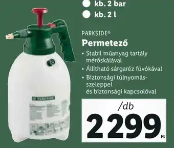 Parkside Permetező 1 db