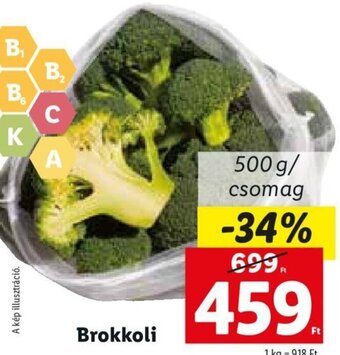 Lidl Brokkoli 500 g ajánlat