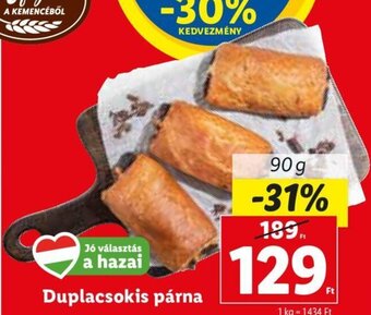 Lidl Duplacsokis párna 90 g ajánlat