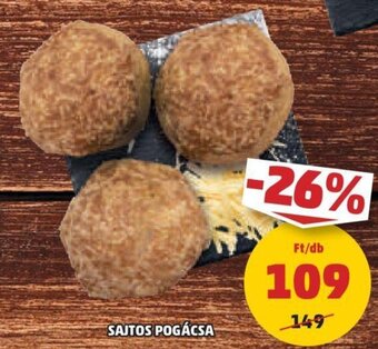 PENNY Sajtos pogácsa 1 db ajánlat