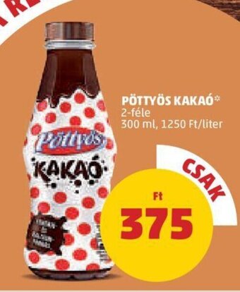PENNY Pöttyös Kakaó 300 ml ajánlat