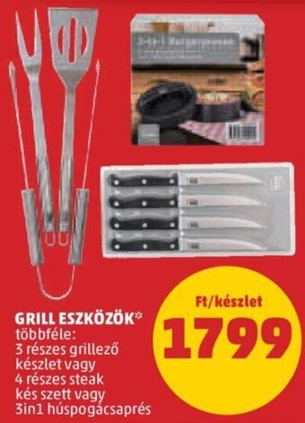 PENNY Grill eszközök 1 készlet ajánlat
