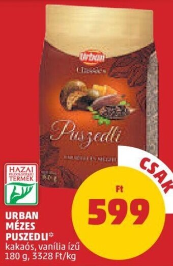 PENNY Urban Mézes puszedli 180 g ajánlat