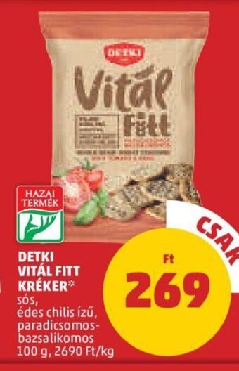 PENNY Détki Vitál fitt kréker 100 g ajánlat