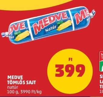 PENNY Medve Tömlős sajt 100 g ajánlat