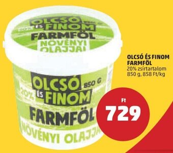 Olcsó És Finom Farmföl 850 g