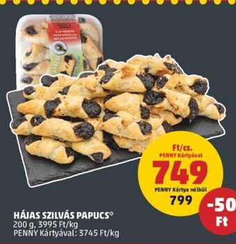 PENNY Hájas szilvás papucs 200 g ajánlat