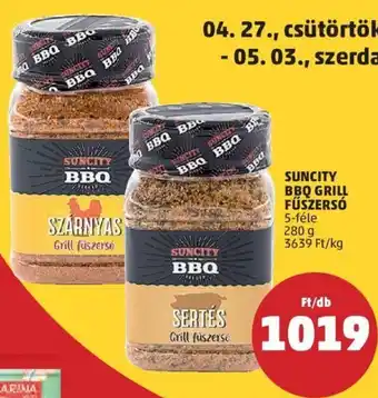 Suncity Bbq grill fűszersó 280 g