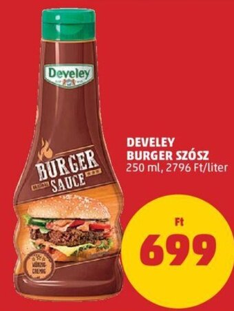PENNY Develey Burger szósz 250 ml ajánlat