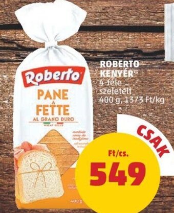 PENNY Roberto Kenyér 400 g ajánlat