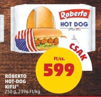 PENNY Roberto Hot-dog kifli 250 g ajánlat