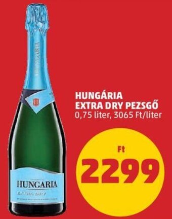 PENNY Hungária Extra dry pezsgő 0,75 l ajánlat