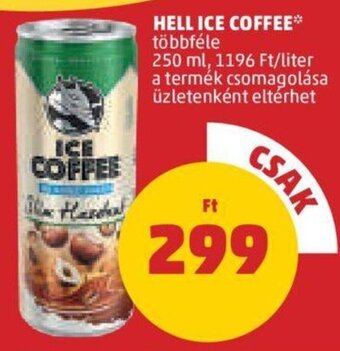 PENNY Hell Ice coffee 250 ml ajánlat