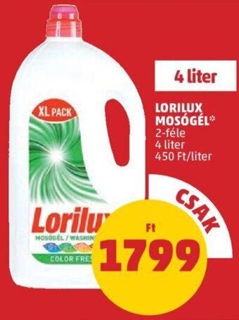 PENNY Lorilux Mosógél 4 l ajánlat