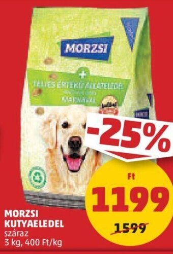 PENNY Morzsi Kutyaeledel 3 kg ajánlat