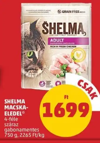 PENNY Shelma macskaeledel 750 g ajánlat
