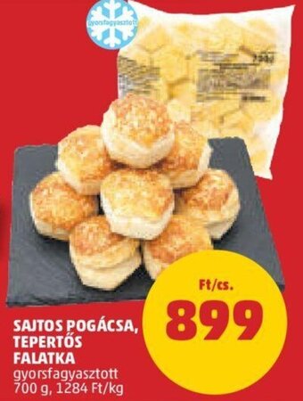 PENNY Sajtos pogácsa, tepertős falatka 700 g ajánlat