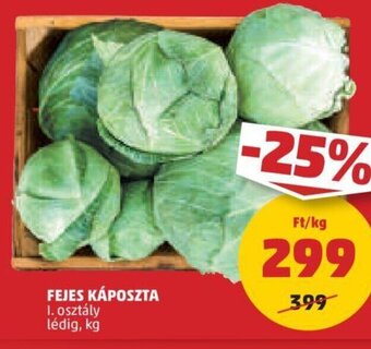 PENNY Fejes káposzta 1 kg ajánlat