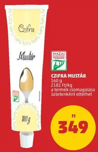 PENNY Csifra Mustár 160 g ajánlat