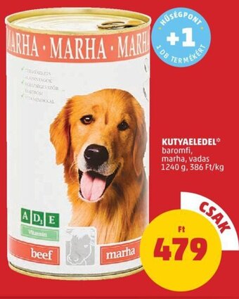 PENNY Kutyaeledel 1240 g ajánlat