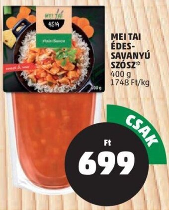 PENNY Mei Tai Édes- savanyú szósz 400 g ajánlat