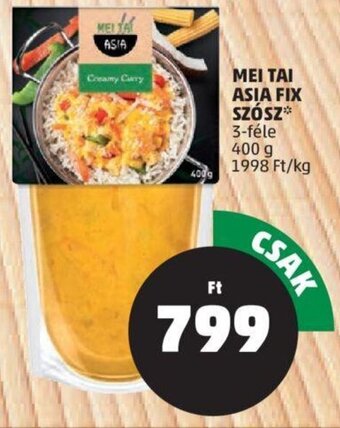 PENNY Mei Tai Asia fix szósz 400 g ajánlat
