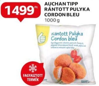 Auchan Auchan Tipp Rántott pulyka cordon bleu 1000 g ajánlat