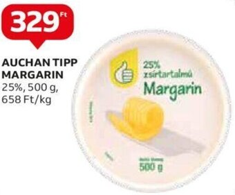 Auchan Auchan Tipp margarin 500 g ajánlat