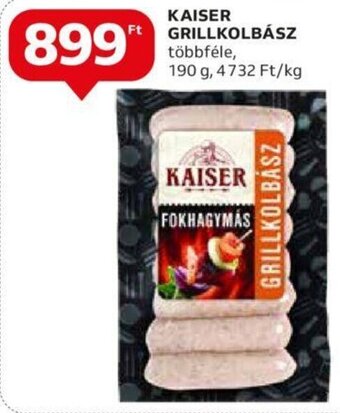 Auchan Kaiser Grillkolbász 190 g ajánlat