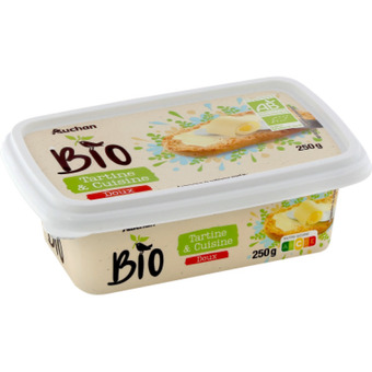 Auchan Auchan kedvenc bio 58 % zsírtartalmú margarin 250 g e vitaminban gazdag ajánlat