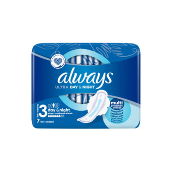 Auchan Always ultra day & night (s3) szárnyas egészségügyi betét, 7 db ajánlat