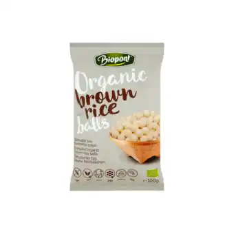 Auchan Biopont bio gluténmentes extrudált barnarizs golyó 100 g ajánlat