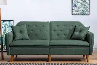Estilofina Design ágyazható kanapé kaloni 202 cm zöld ajánlat