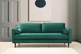 Estilofina Design 3 személyes kanapé jarmaine 215 cm zöld ajánlat