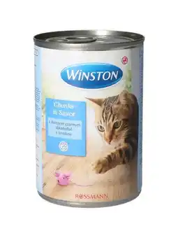 Rossmann Winston konzerv macskáknak, lazaccal - 400 g ajánlat