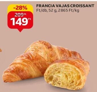 Auchan Francia vajas croissant 52 g ajánlat
