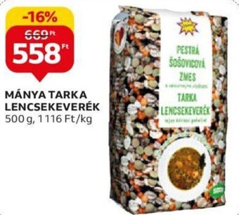 Mánya Tarka lencsekeverék 500 g