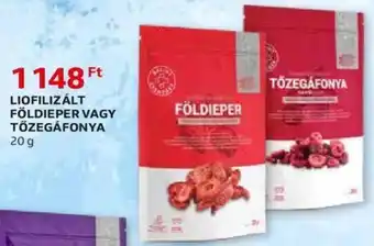 Liofilizált Földieper vagy tőzegáfonya 20 g