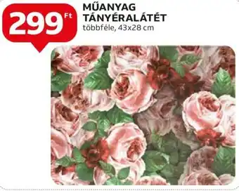 Auchan Műanyag tányéralátét 1 db ajánlat