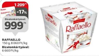Auchan Ferrero Raffaello 150 g ajánlat