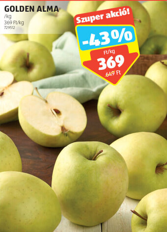 ALDI Golden alma 1 kg ajánlat