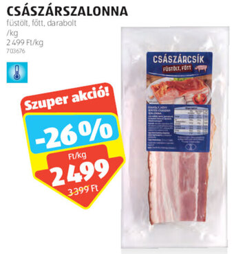 ALDI Császárszalonna 1 kg ajánlat