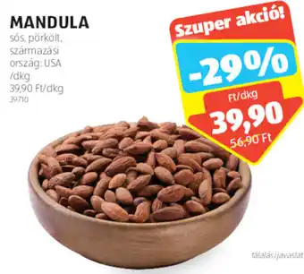 ALDI Mandula 1 kg ajánlat