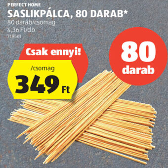 ALDI Perfect Home Saslikpálca 80 db ajánlat