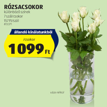 ALDI Rózsacsokor 7 szál ajánlat