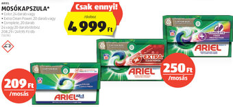 ALDI Ariel Mosókapszula 24 / 20 db ajánlat