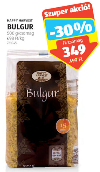 ALDI Happy Harvest Bulgur 500 g ajánlat