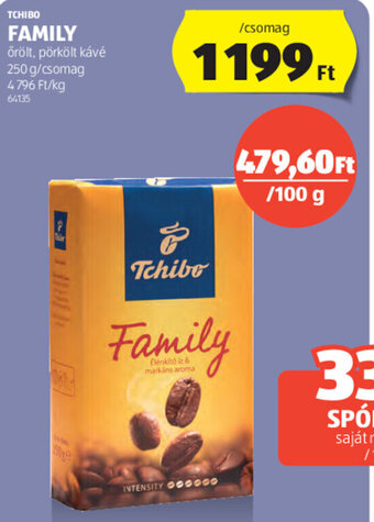 ALDI Tchibo Family 250 g ajánlat